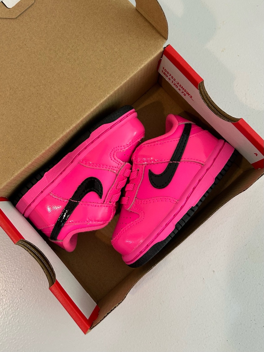 Toddler Nike Dunk Low SE BTE Pink Blast & Black